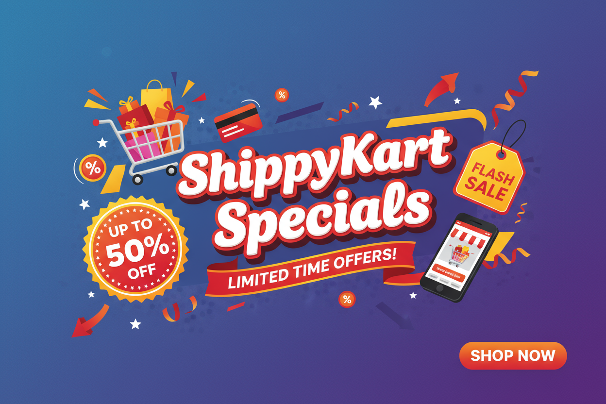 ShippyKart Specials