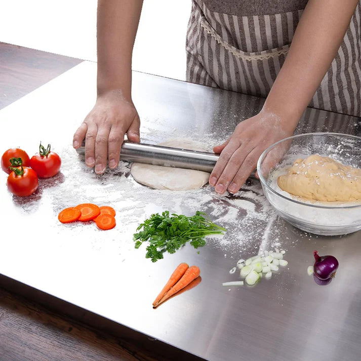 Premium Stainless Steel Chopping Board (35×31cm)